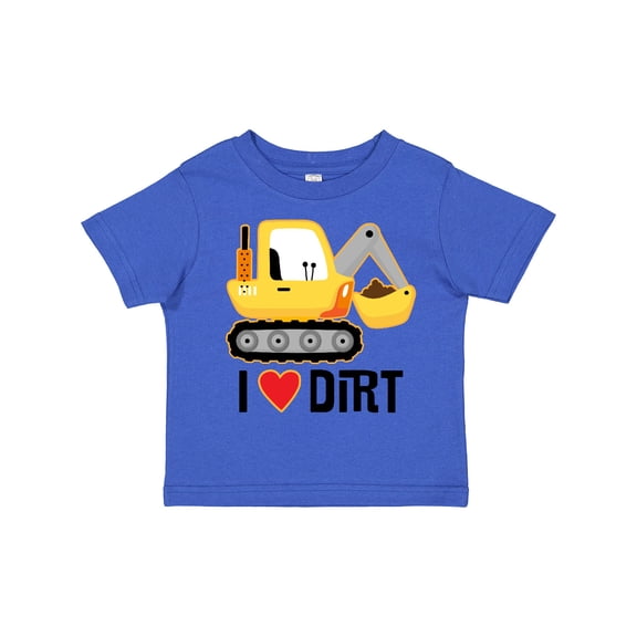 Inktastic Construction Truck I Love Dirt Boys or Girls Toddler T-Shirt
