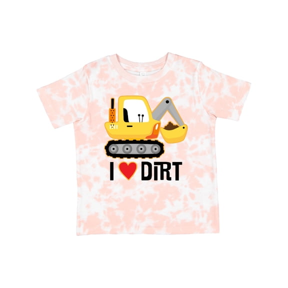 Inktastic Construction Truck I Love Dirt Boys or Girls Toddler T-Shirt