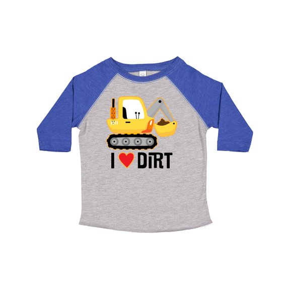 Inktastic Construction Truck I Love Dirt Boys or Girls Toddler T-Shirt