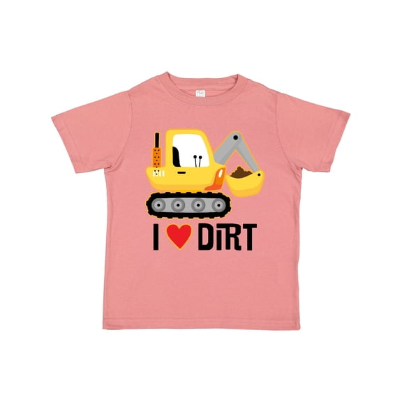 Inktastic Construction Truck I Love Dirt Boys or Girls Toddler T-Shirt