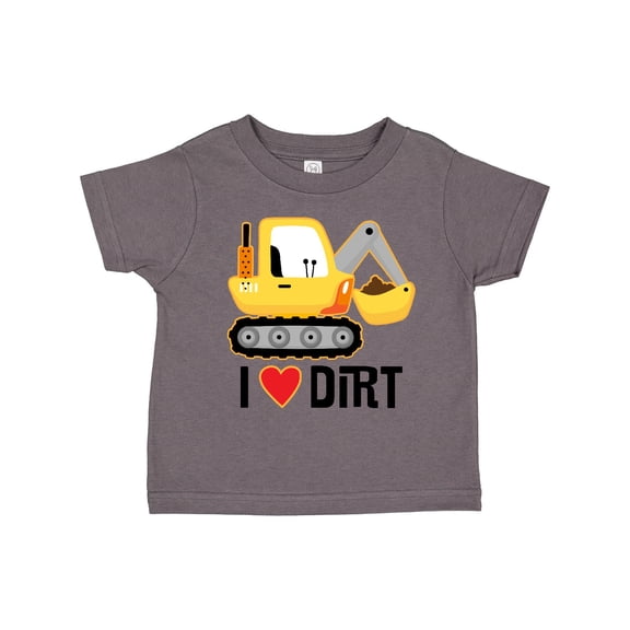 Inktastic Construction Truck I Love Dirt Boys or Girls Toddler T-Shirt