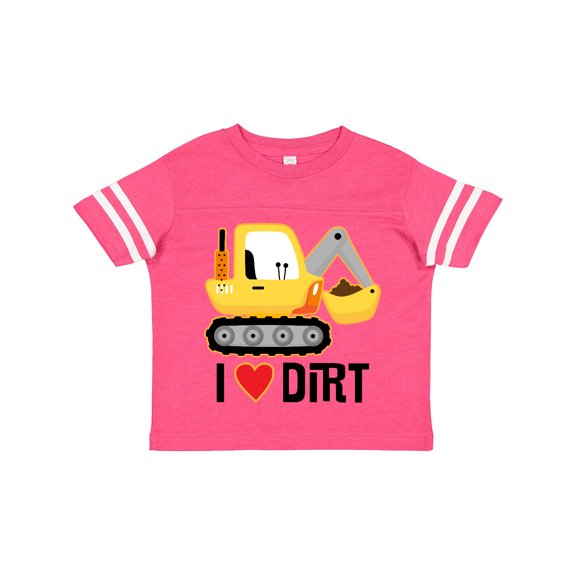 Inktastic Construction Truck I Love Dirt Boys or Girls Toddler T-Shirt