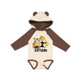 thumbnail image 1 of Inktastic Construction Truck It's My 2nd Birthday Boys or Girls Long Sleeve Baby Bodysuit, 1 of 5