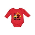 thumbnail image 1 of Inktastic Construction Truck It's My 2nd Birthday Boys or Girls Long Sleeve Baby Bodysuit, 1 of 5