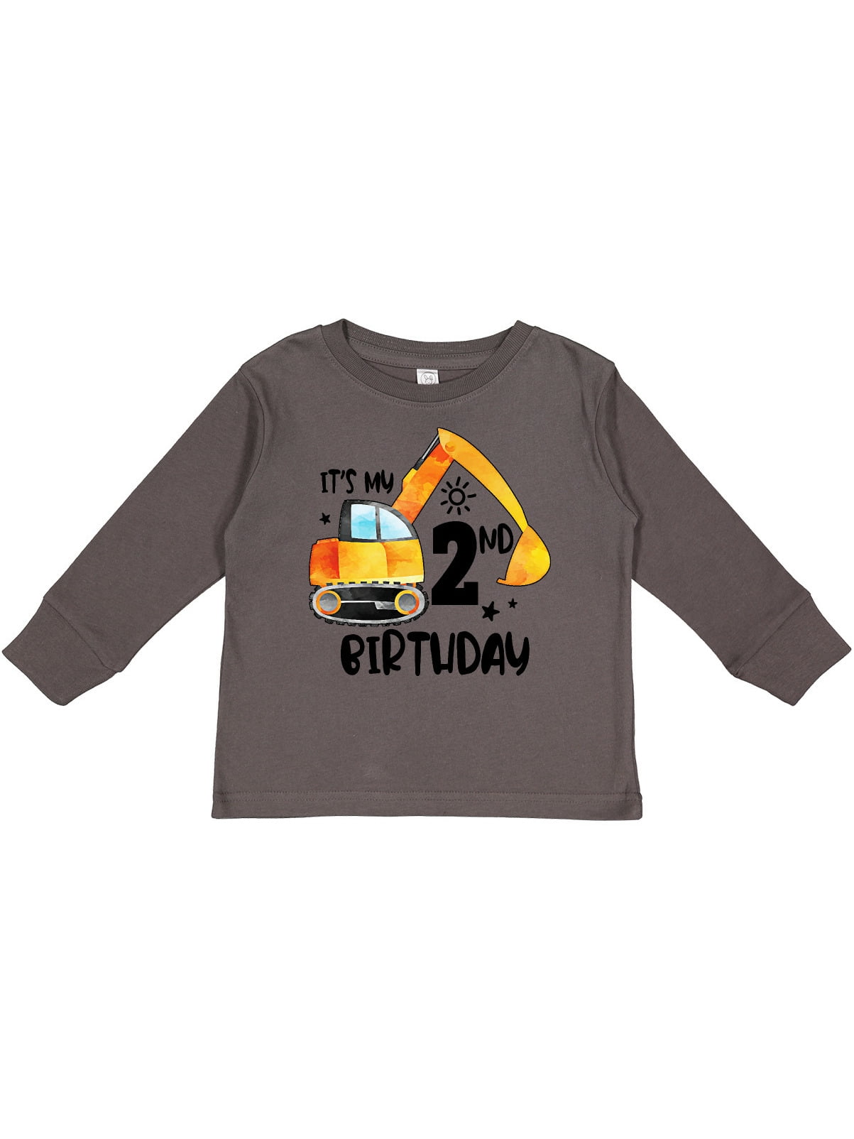2nd birthday construction shirt