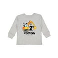 thumbnail image 1 of Inktastic Construction Truck It's My 2nd Birthday Boys or Girls Long Sleeve Toddler T-Shirt, 1 of 5