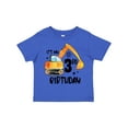 thumbnail image 1 of Inktastic Construction Truck It's My 3rd Birthday Boys or Girls Toddler T-Shirt, 1 of 5