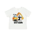 thumbnail image 1 of Inktastic Construction Truck It's My 3rd Birthday Boys or Girls Toddler T-Shirt, 1 of 5