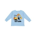 thumbnail image 1 of Inktastic Construction Truck It's My 4th Birthday Boys or Girls Long Sleeve Toddler T-Shirt, 1 of 5