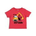 thumbnail image 1 of Inktastic Construction Truck It's My 4th Birthday Boys or Girls Toddler T-Shirt, 1 of 5