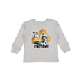 thumbnail image 1 of Inktastic Construction Truck It's My 5th Birthday Boys or Girls Long Sleeve Toddler T-Shirt, 1 of 5