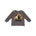 thumbnail image 1 of Inktastic Construction Truck It's My 5th Birthday Boys or Girls Long Sleeve Toddler T-Shirt, 1 of 5