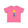 thumbnail image 1 of Inktastic Construction Worker, Blond Hair, Boy With Hammer Boys Baby T-Shirt, 1 of 5