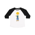 thumbnail image 1 of Inktastic Construction Worker, Blond Hair, Cute Boy, Hammer Boys Toddler T-Shirt, 1 of 5