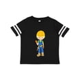 thumbnail image 1 of Inktastic Construction Worker, Blond Hair, Cute Boy, Hammer Boys Toddler T-Shirt, 1 of 5