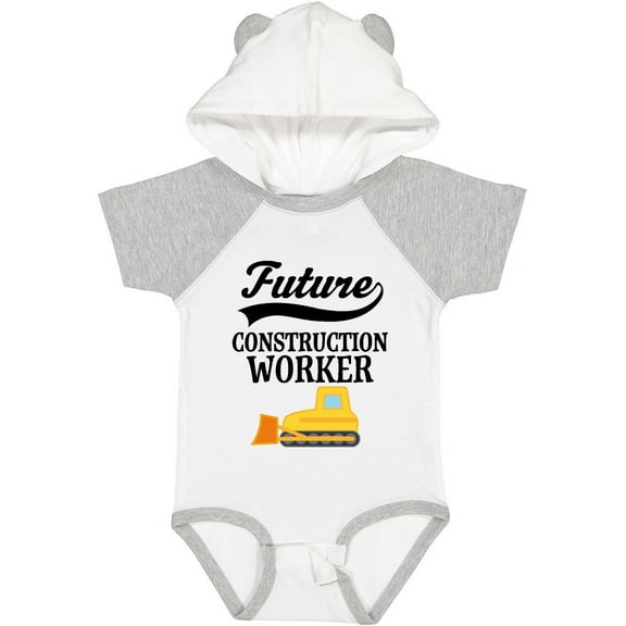 Inktastic Construction Worker Boys Future Boys Baby Bodysuit