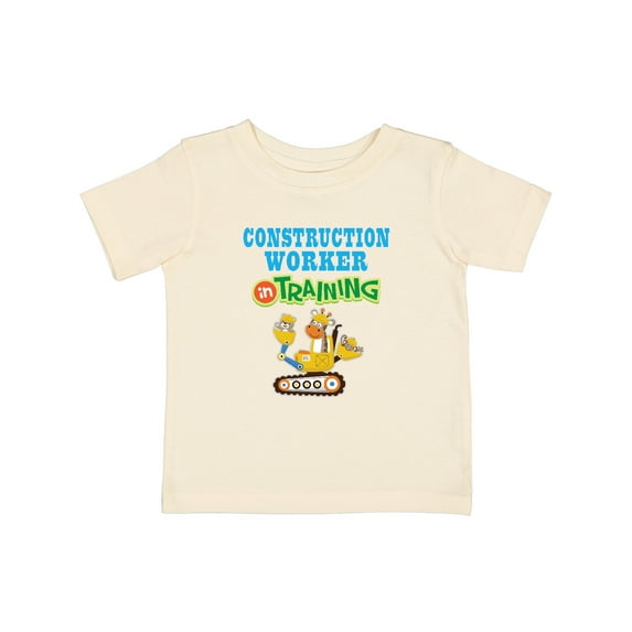 Inktastic Construction Worker in Training Boys or Girls Baby T-Shirt