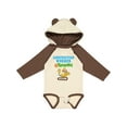 thumbnail image 1 of Inktastic Construction Worker in Training Boys or Girls Long Sleeve Baby Bodysuit, 1 of 5