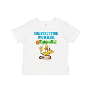 Inktastic Construction Worker in Training Boys or Girls Toddler T-Shirt