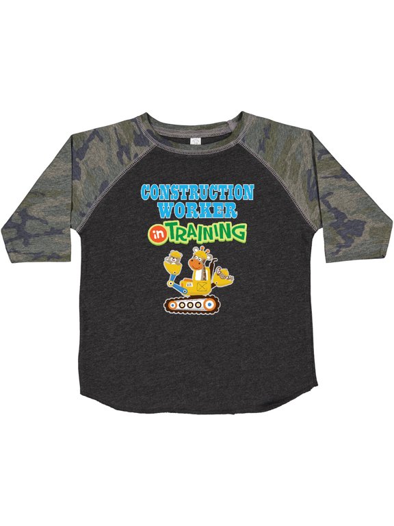 Construction Worker in Training Boys or Girls Toddler T-Shirt