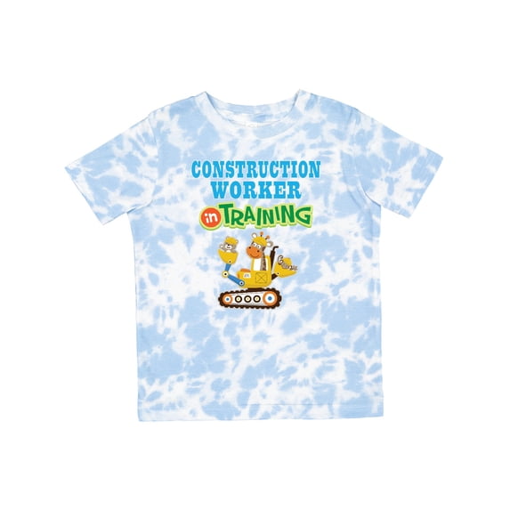 Inktastic Construction Worker in Training Boys or Girls Toddler T-Shirt