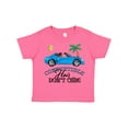 thumbnail image 1 of Inktastic Convertible Hair Don't Care with Black Hair and Blue Car Girls Toddler T-Shirt, 1 of 5