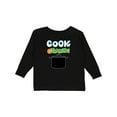 thumbnail image 1 of Inktastic Cook in Training Chef Boys or Girls Long Sleeve Toddler T-Shirt, 1 of 5