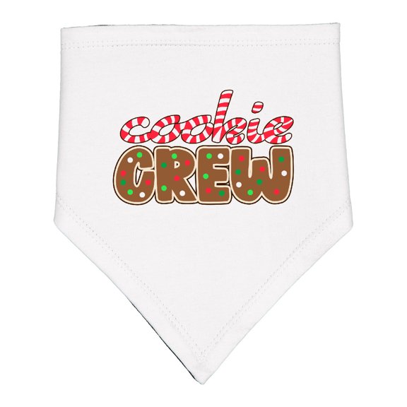 Inktastic Cookie Crew Baby Bandana Bib