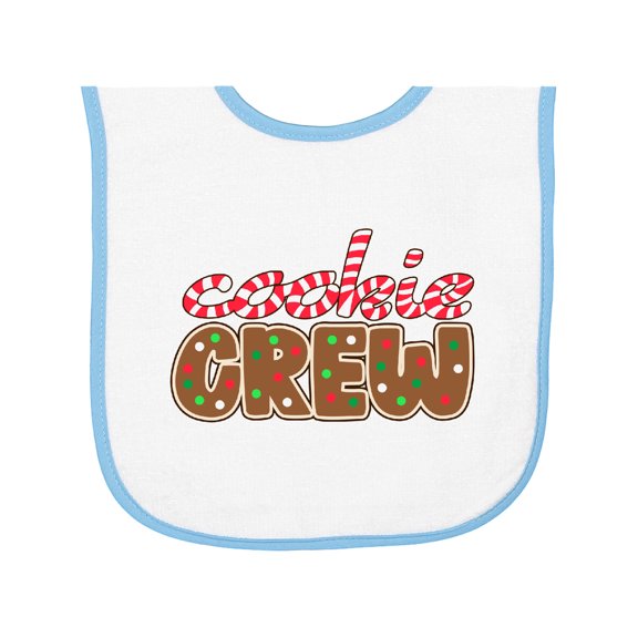 Inktastic Cookie Crew Baby Terry Cloth Bib