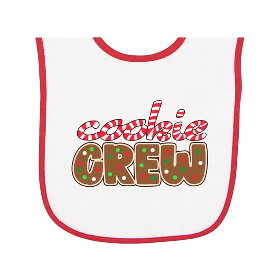 Inktastic Cookie Crew Baby Terry Cloth Bib