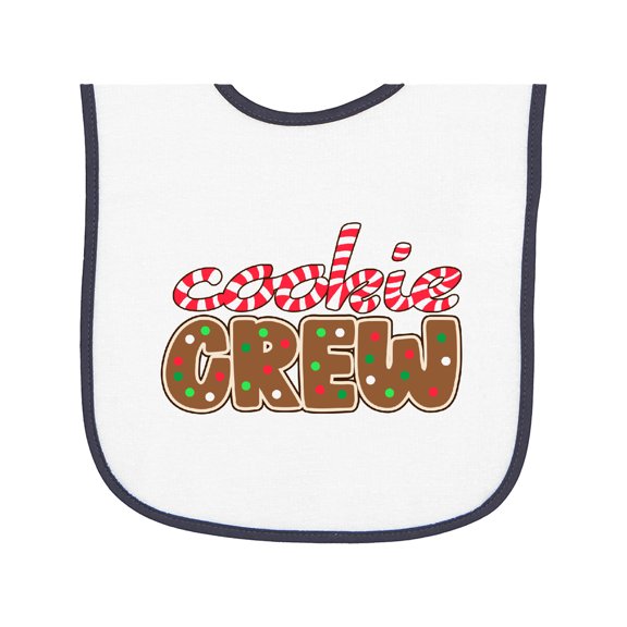 Inktastic Cookie Crew Baby Terry Cloth Bib