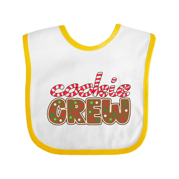 Inktastic Cookie Crew Boys or Girls Baby Bib