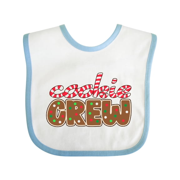 Inktastic Cookie Crew Boys or Girls Baby Bib