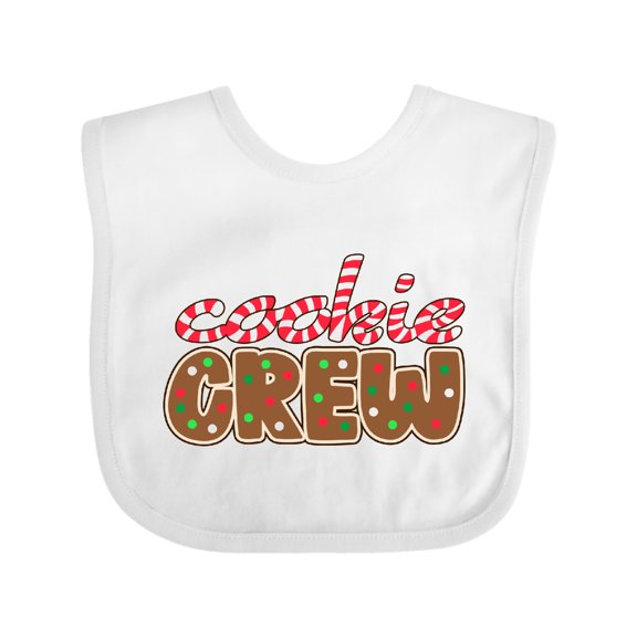 Inktastic Cookie Crew Boys or Girls Baby Bib