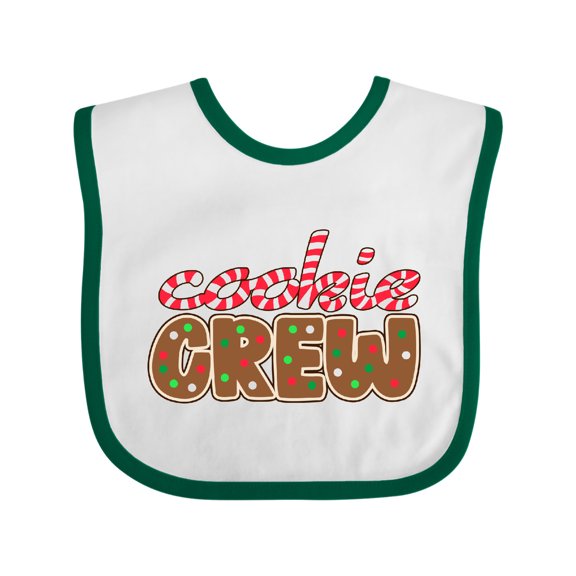 Inktastic Cookie Crew Boys or Girls Baby Bib