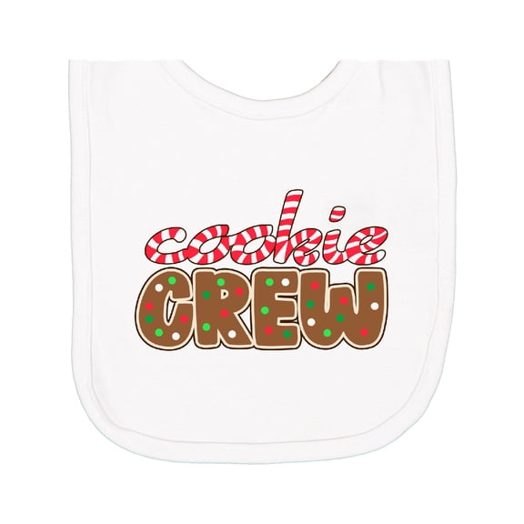 Inktastic Cookie Crew Newborn Bib