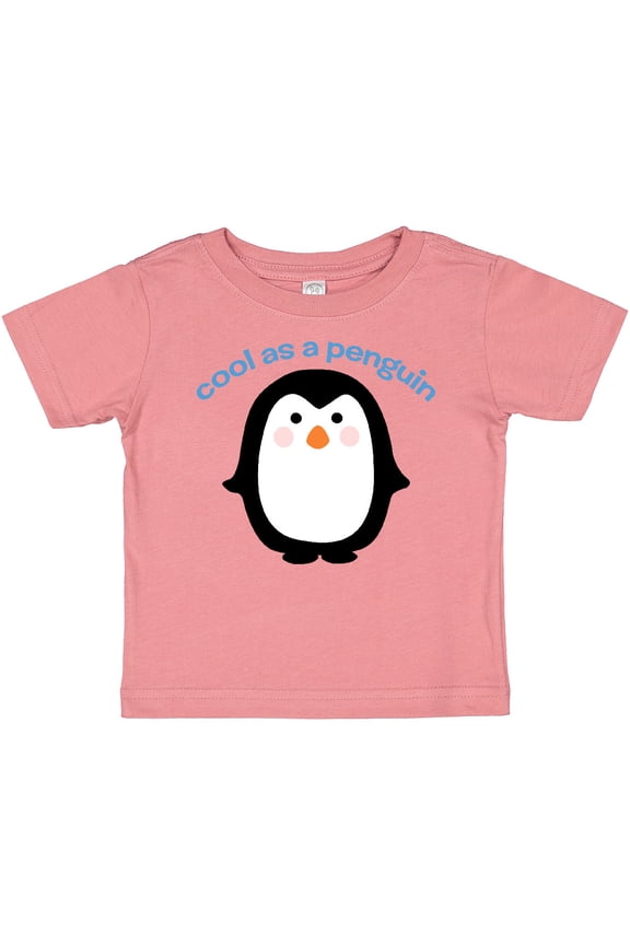 Cool As A Penguin Boys or Girls Baby T-Shirt