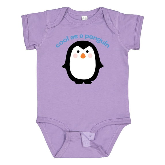 Inktastic Cool As a Penguin Boys or Girls Baby Bodysuit
