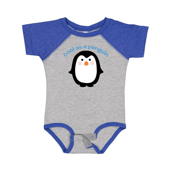 Inktastic Cool As a Penguin Boys or Girls Baby Bodysuit