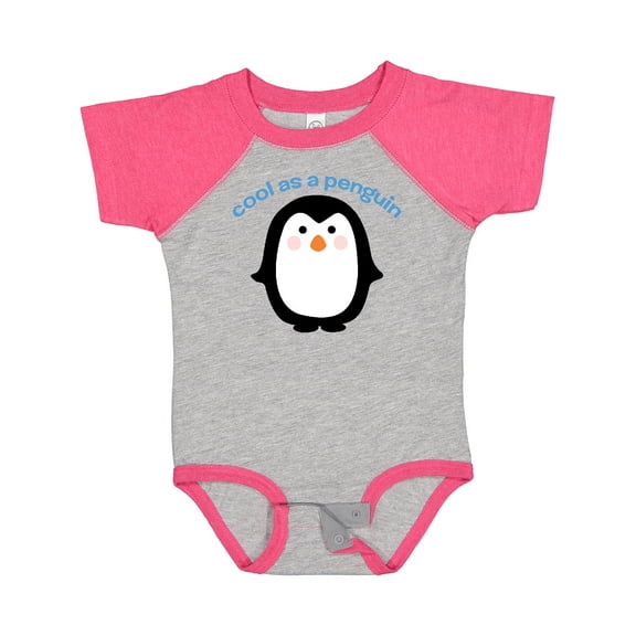 Inktastic Cool As a Penguin Boys or Girls Baby Bodysuit
