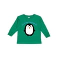 thumbnail image 1 of Inktastic Cool As a Penguin Boys or Girls Long Sleeve Toddler T-Shirt, 1 of 5