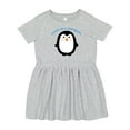 thumbnail image 1 of Inktastic Cool As a Penguin Girls Toddler Dress, 1 of 5