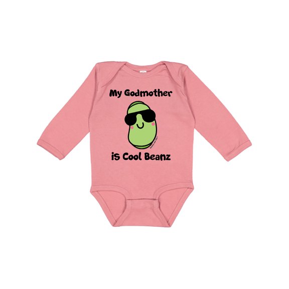 Inktastic Cool Beans Godmother Boys or Girls Long Sleeve Baby Bodysuit