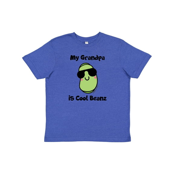 Inktastic Cool Beans Grandpa Youth T-Shirt
