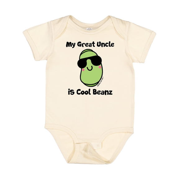 Inktastic Cool Beans Great Uncle Boys or Girls Baby Bodysuit