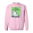 thumbnail image 1 of Inktastic Cool Belly Westie Adult Sweatshirt, 1 of 4