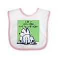 thumbnail image 1 of Inktastic Cool Belly Westie Boys or Girls Baby Bib, 1 of 4
