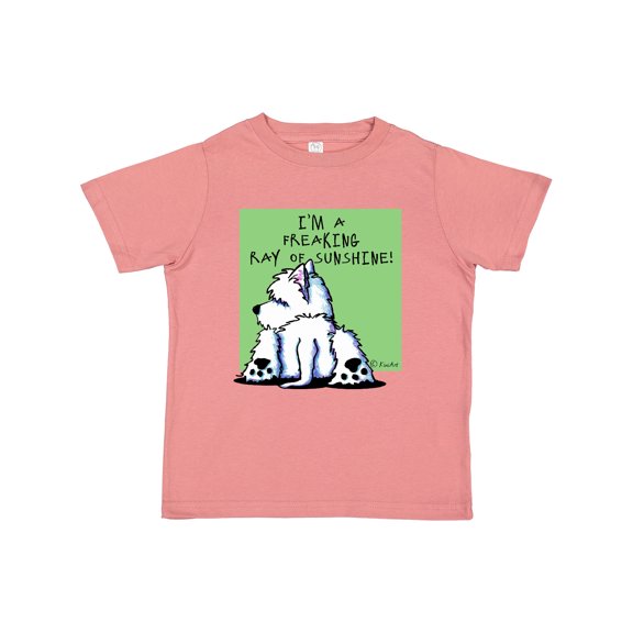 Inktastic Cool Belly Westie Boys or Girls Toddler T-Shirt