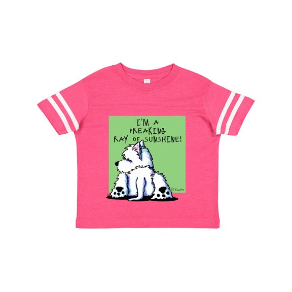 Inktastic Cool Belly Westie Boys or Girls Toddler T-Shirt