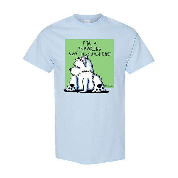 Inktastic Cool Belly Westie T-Shirt